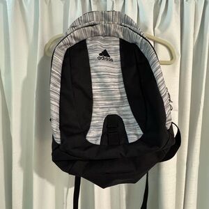 Adidas Men's Black and Gray Backpack
